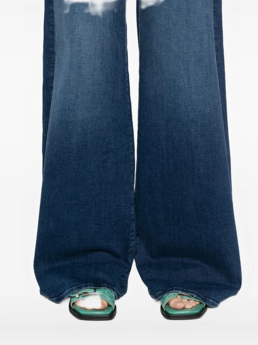 Mother The Undercover Jeans In Blue