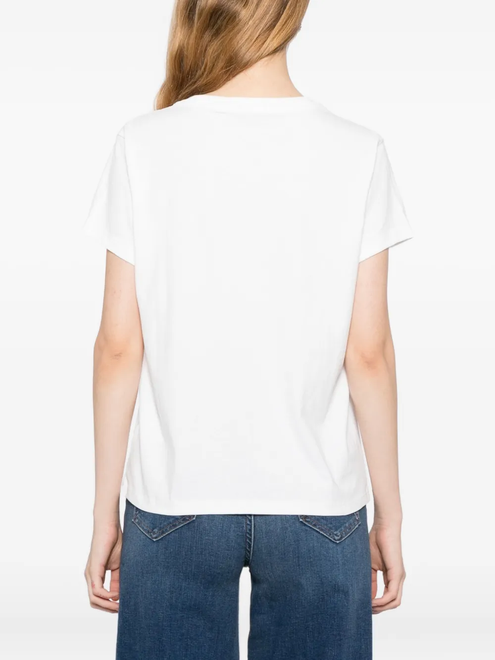 MOTHER The Boxy Goodie T-shirt Wit