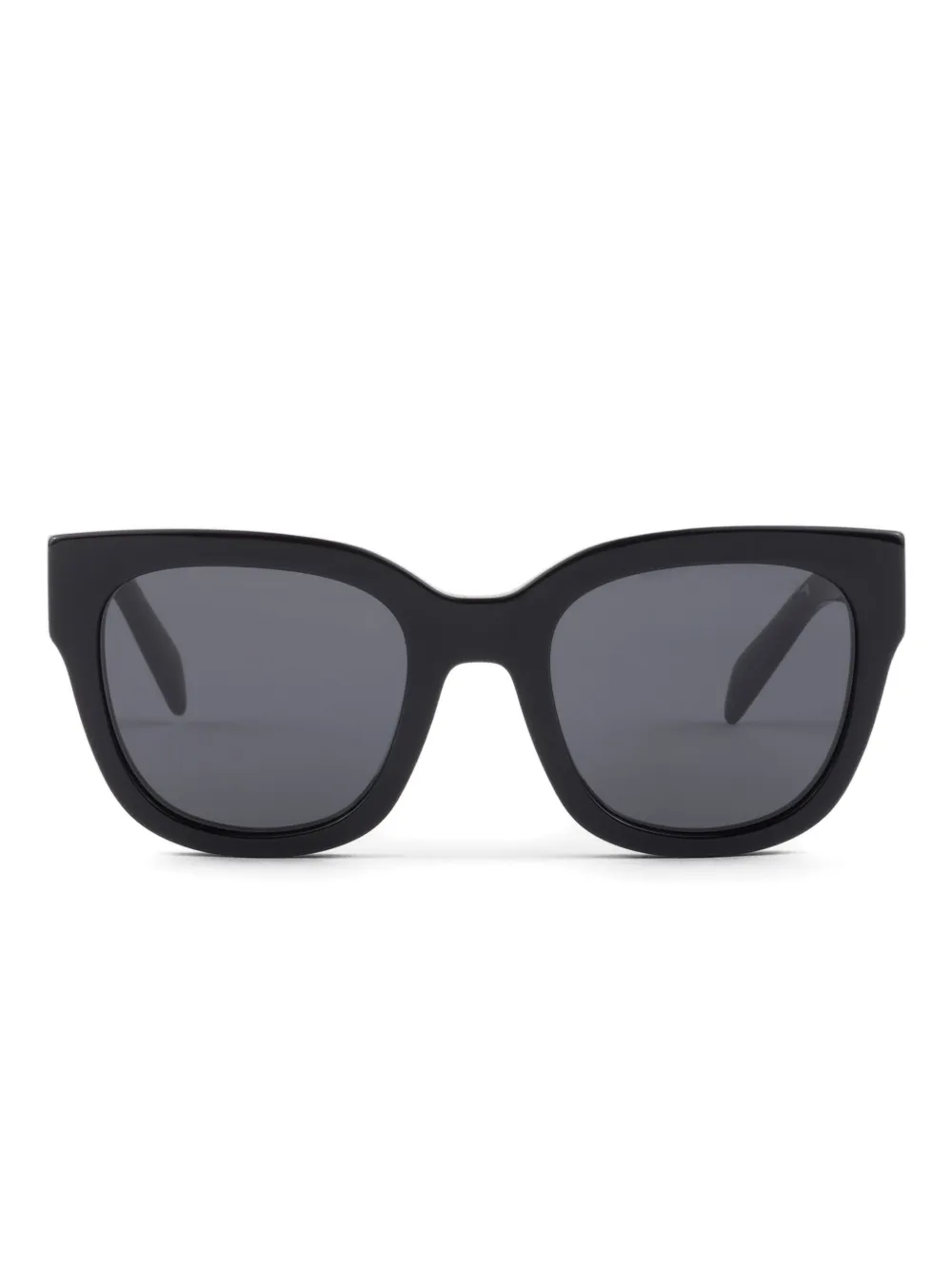 Prada Eyewear Occhiali da sole con logo - Nero