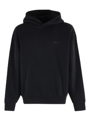 FEAR OF GOD ESSENTIALS logo-print Hoodie | Black | FARFETCH