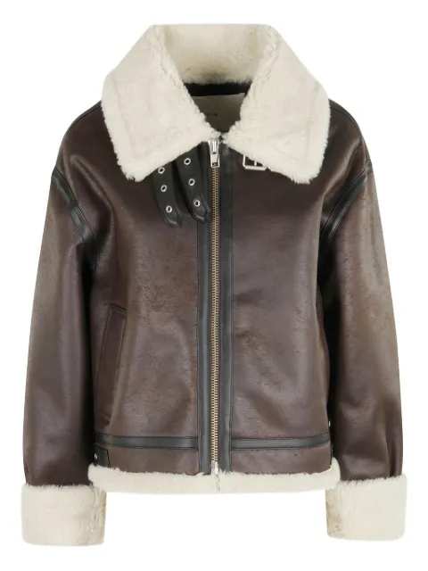 DUNST faux-fur jacket