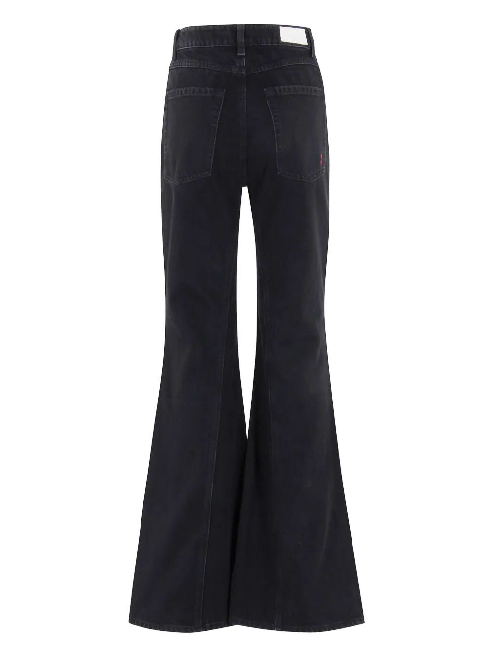 Icon Denim Stella Flared Jeans In Black