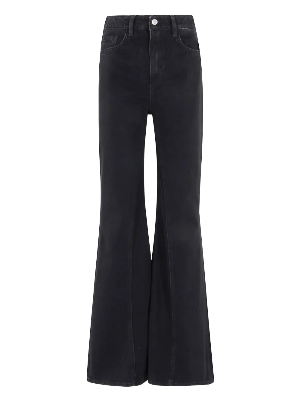 Icon Denim Stella Flared Jeans In Black