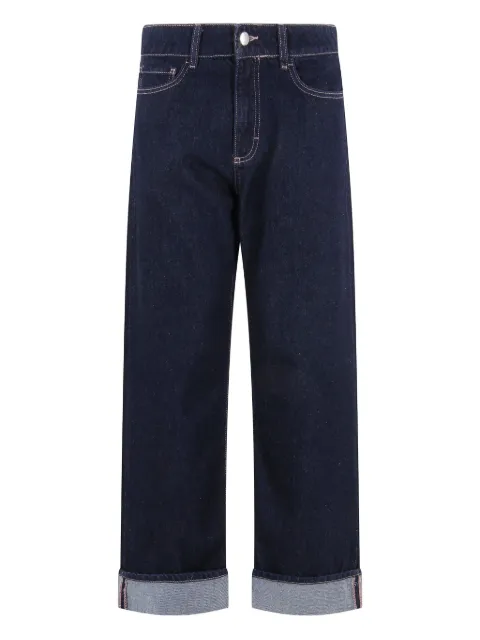 ICON DENIM Tiny cuffed jeans