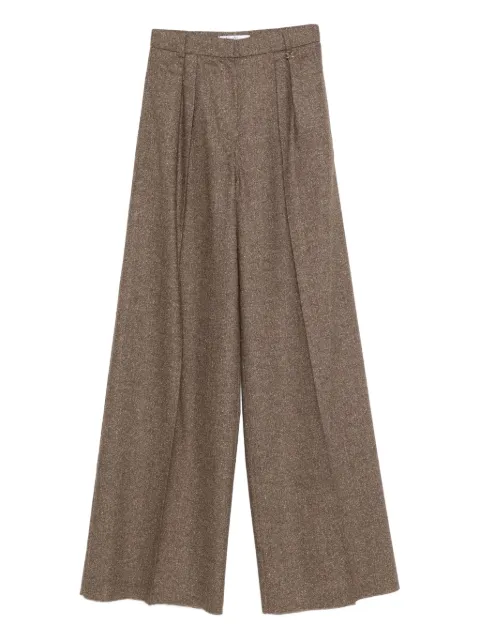 Max Mara pantalon à détail plissé