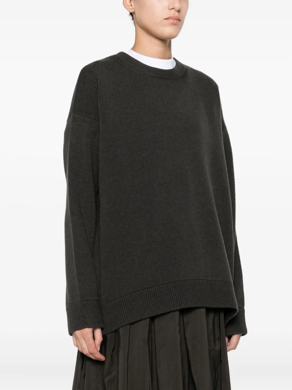 'S Max Mara Geribbelde sweater Bruin