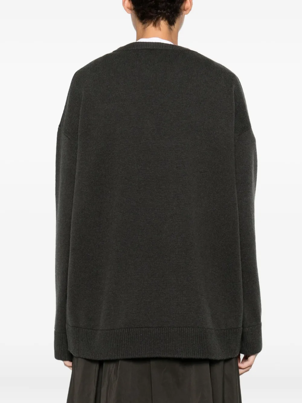 'S Max Mara Geribbelde sweater Bruin