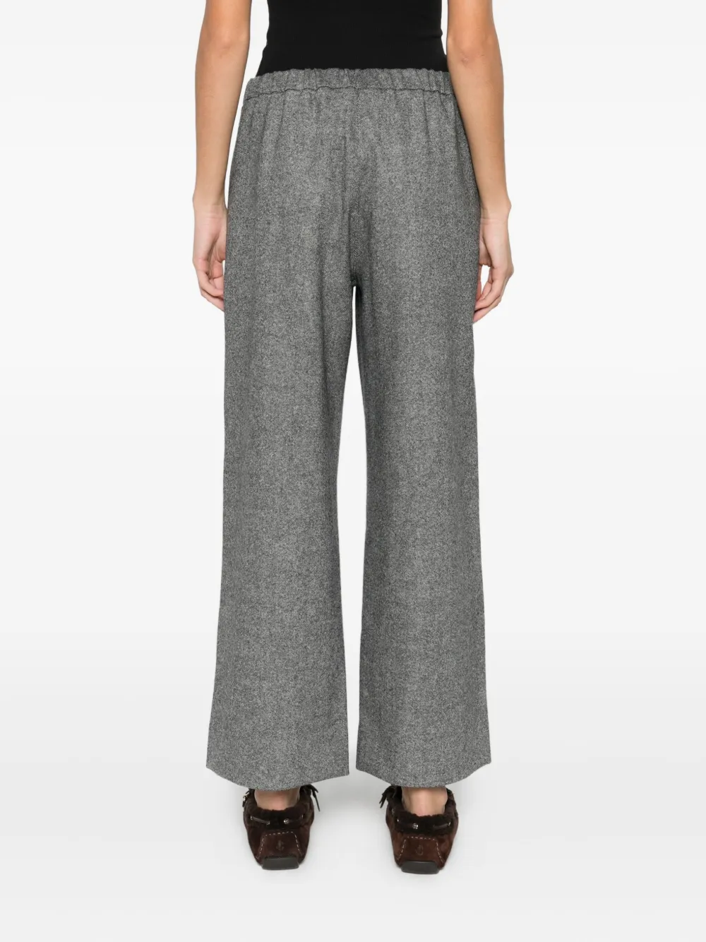 'S Max Mara Broek met trekkoordtaille Grijs