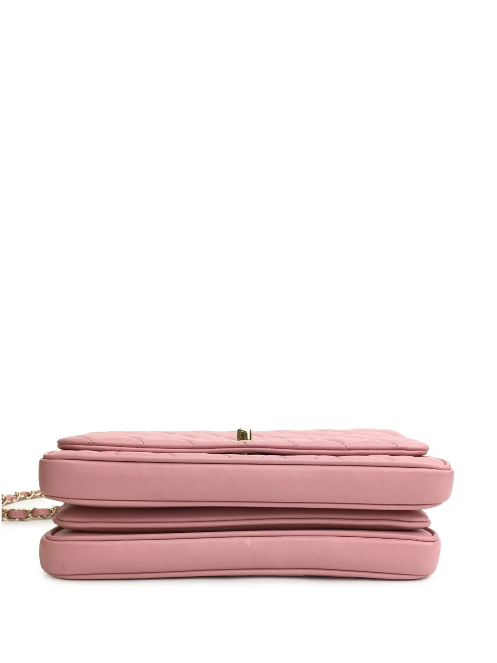 Pre-owned Chanel 2018 Small Lambskin Citizen Chic Flap Satchel In Pink