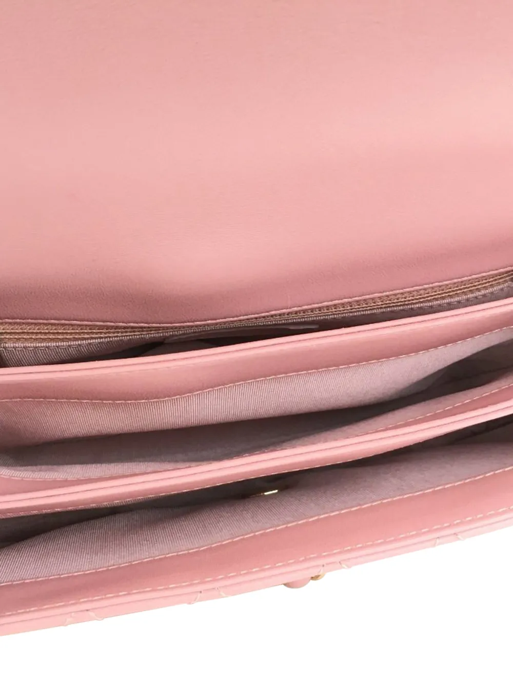 Pre-owned Chanel 2018 Small Lambskin Citizen Chic Flap Satchel In Pink