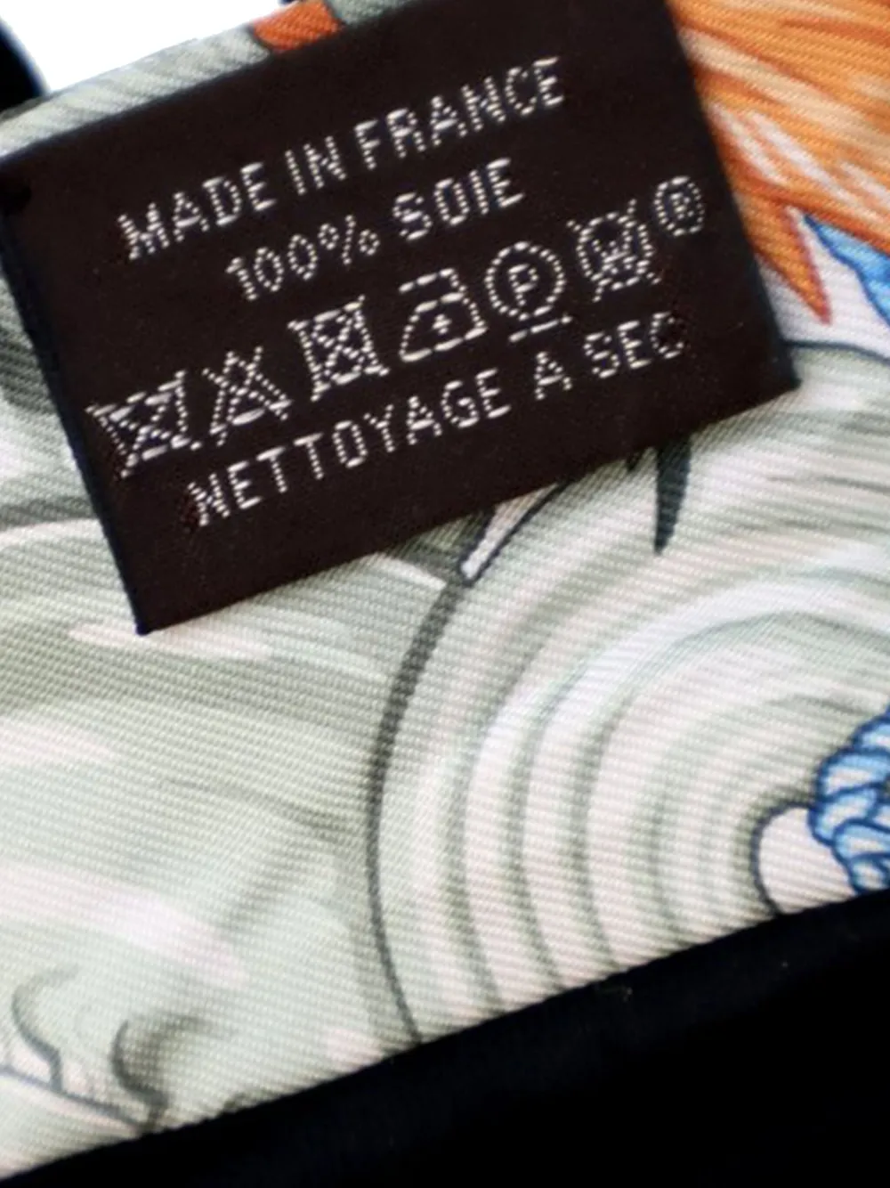 Hermès Pre-Owned mascada Twilly La Danse Pacifique de seda 2010-2025 | Image 2