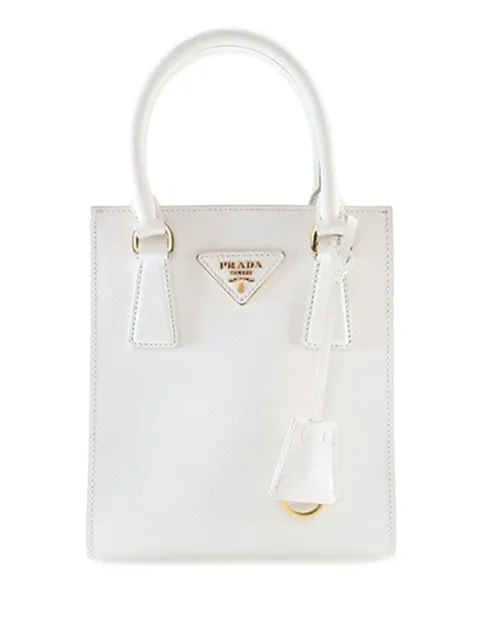 Prada Pre-Owned 2010-2025 Mini Saffiano Lux Tote satchel