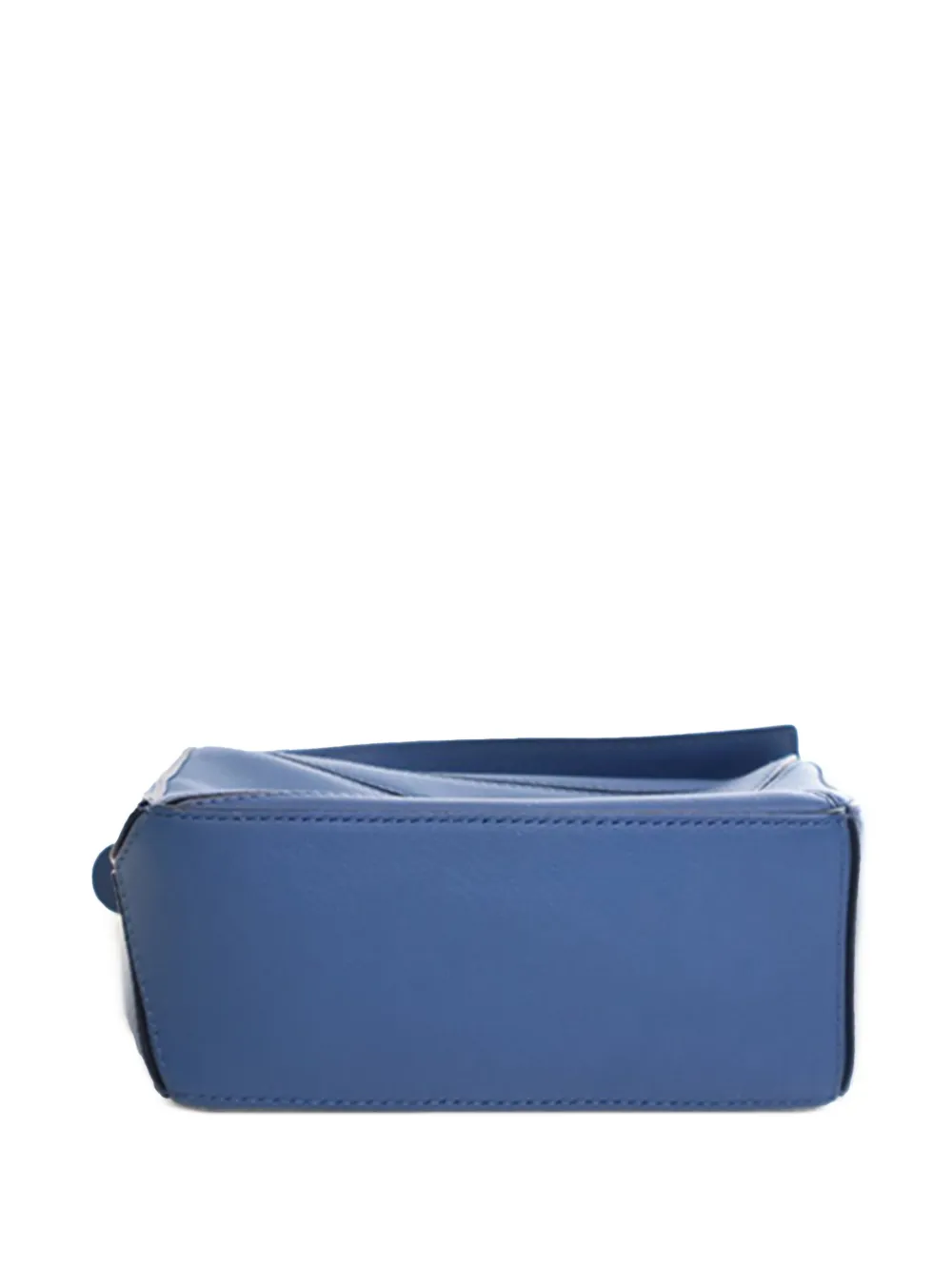 Pre-owned Loewe 2018 Mini Calfskin Puzzle Satchel In Blue