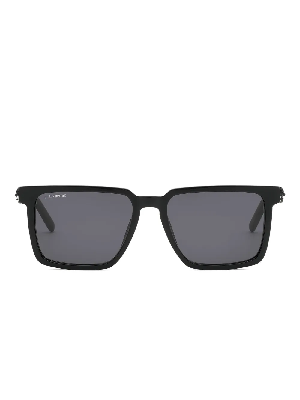 Plein Sport Touchdown Sonnenbrille mit eckigem Gestell - Schwarz