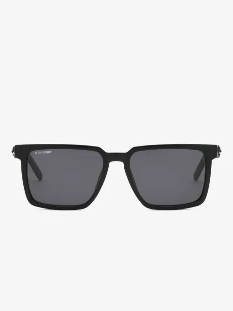 Plein Sport touchdown rectangle-frame sunglasses