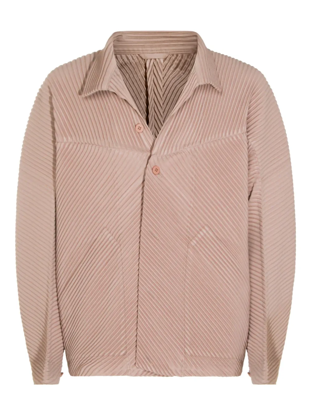 Homme Plissé Issey Miyake September プリーツ ジャケット - ニュートラル