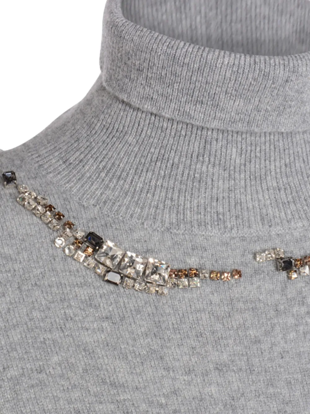 Fabiana Filippi Jurk met col Grijs