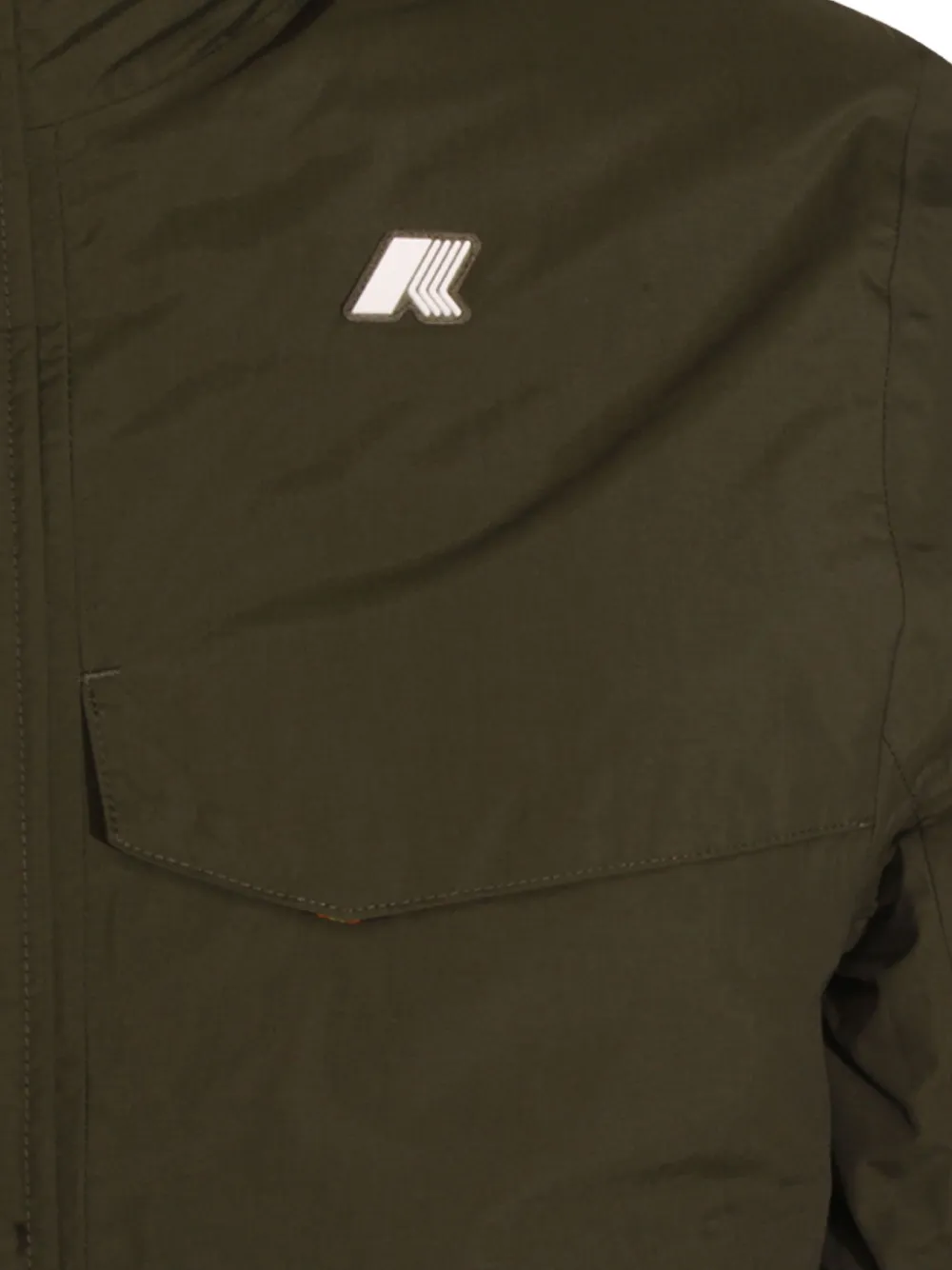 K-Way Jack met logopatch Groen