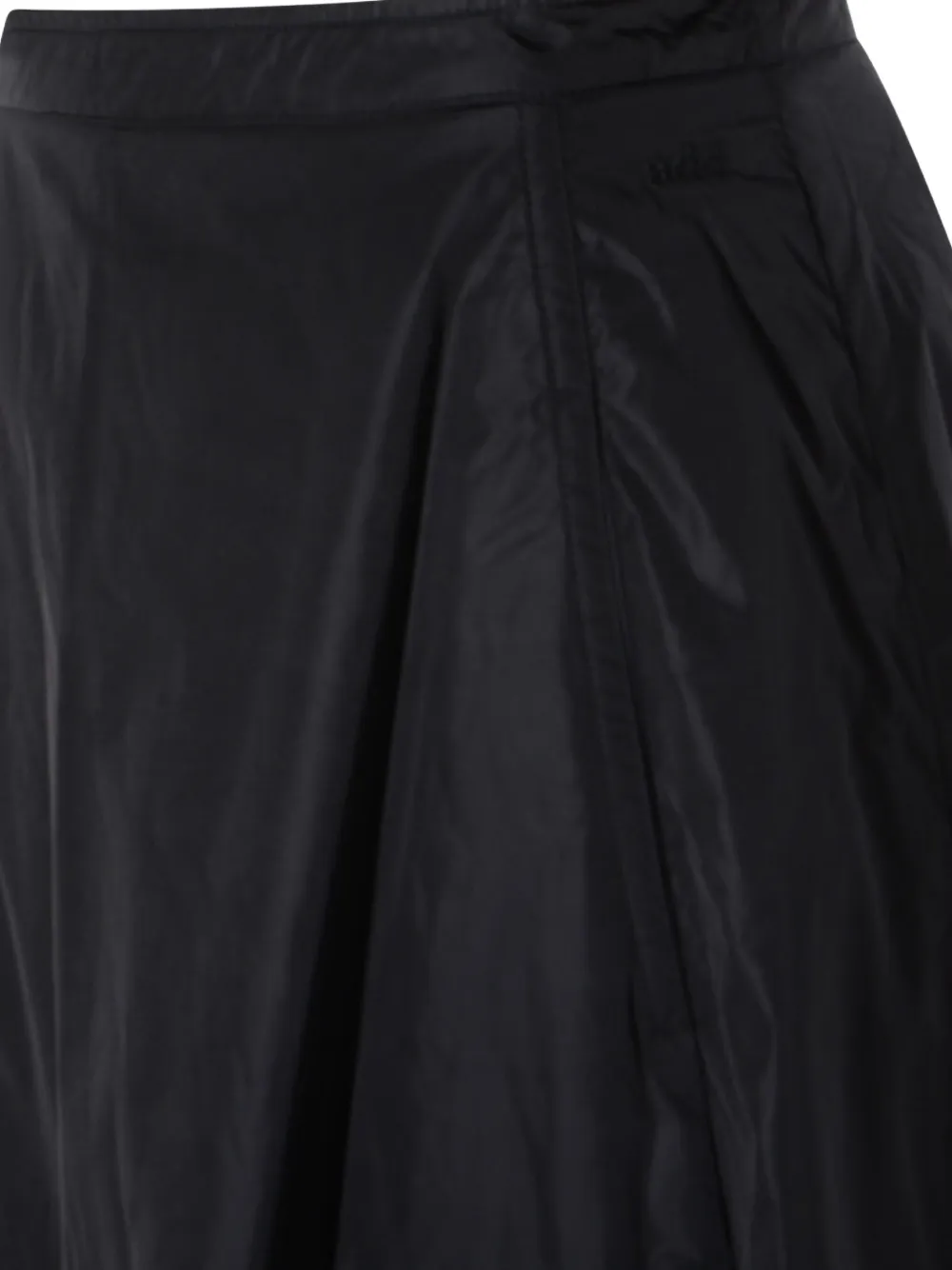 Add Panelled Midi Skirt In Black
