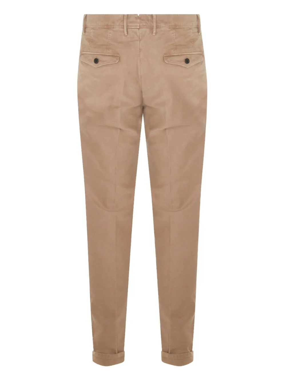 Incotex Broek met geplooid detail Bruin