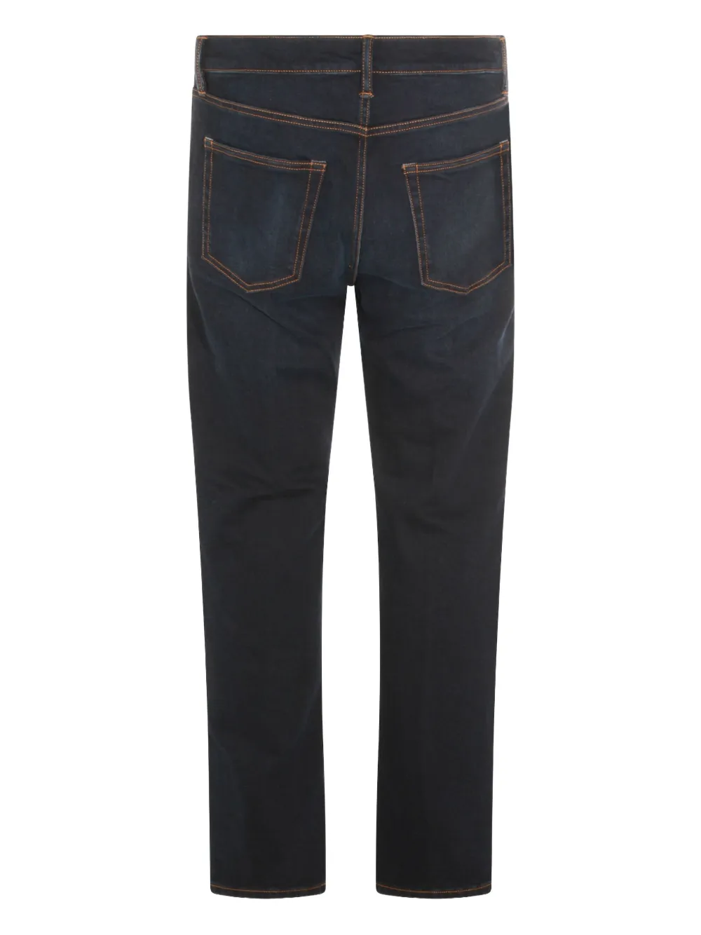 Nine In The Morning contrast-stitch jeans - Blauw