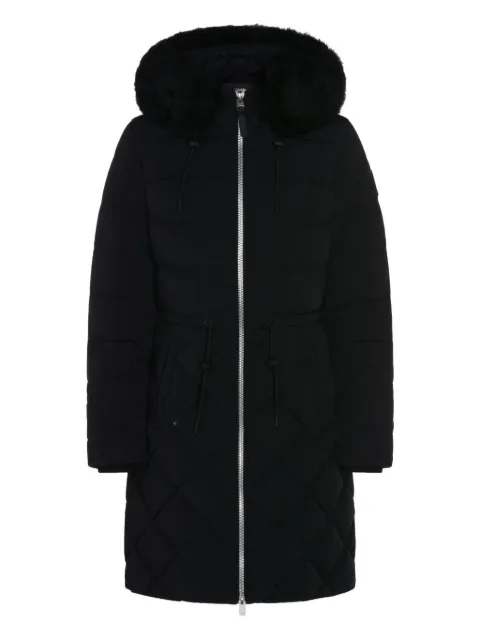 Mackage fur hooded quilted coat