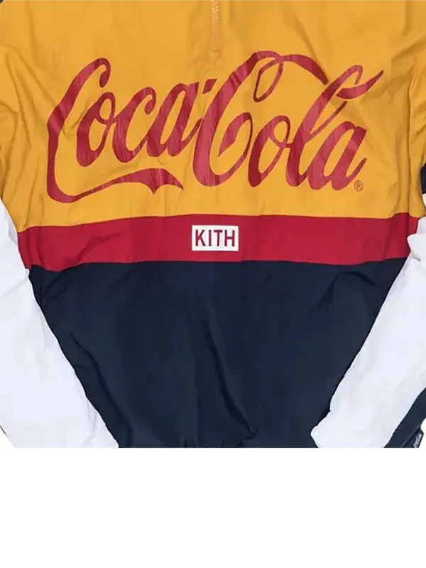 KITH x Coca Cola quarter-zip Windbreaker | Blue | FARFETCH