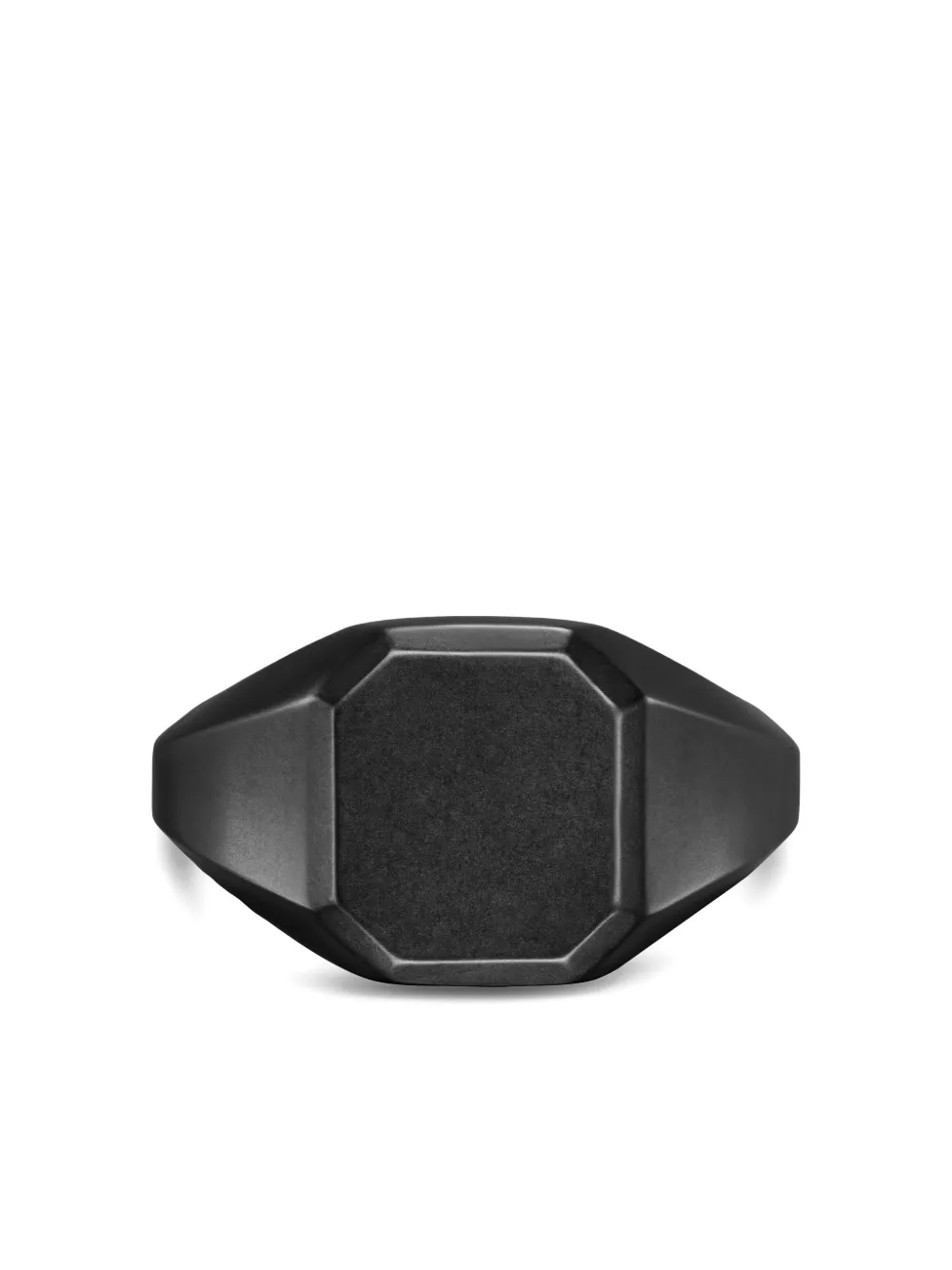 David Yurman anillo de sello Streamline | negro | Image 1