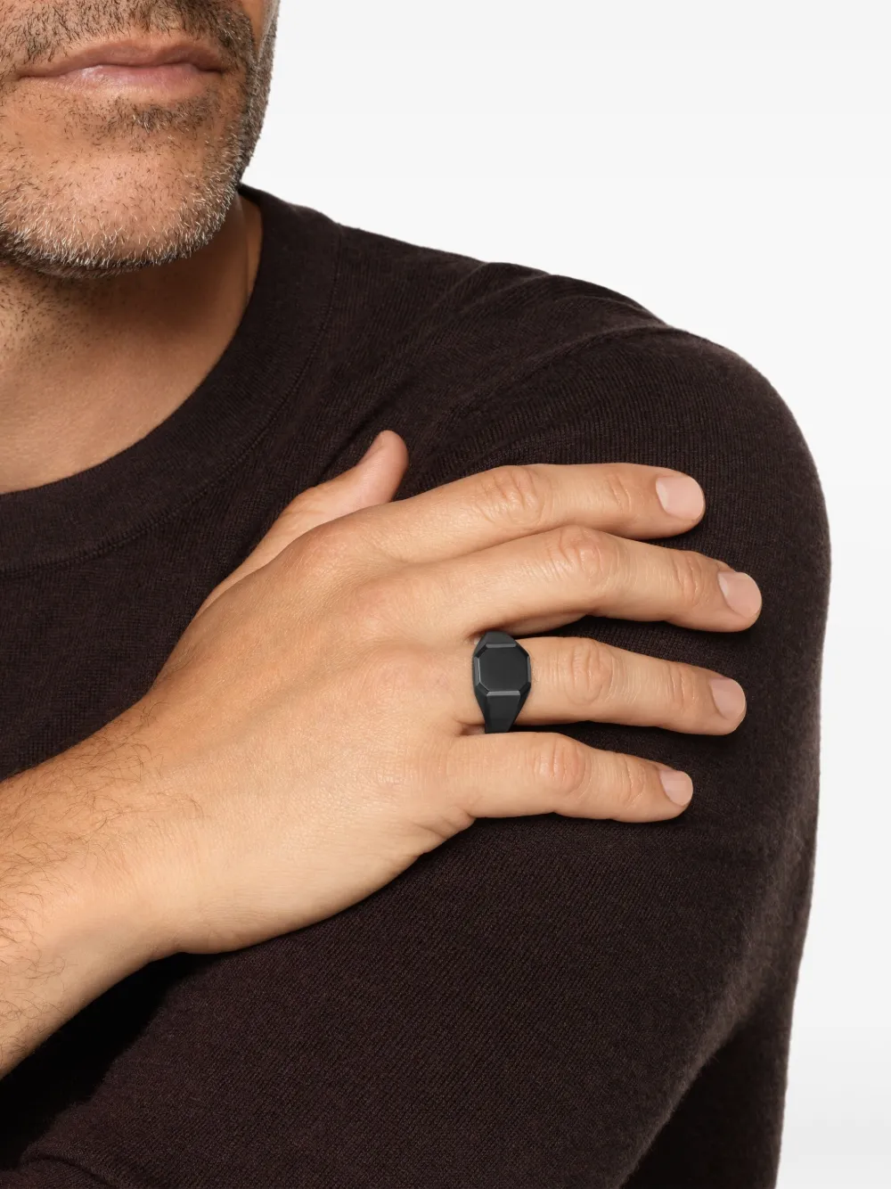 David Yurman خاتم ®Streamline بتصميم ختم | Image 2