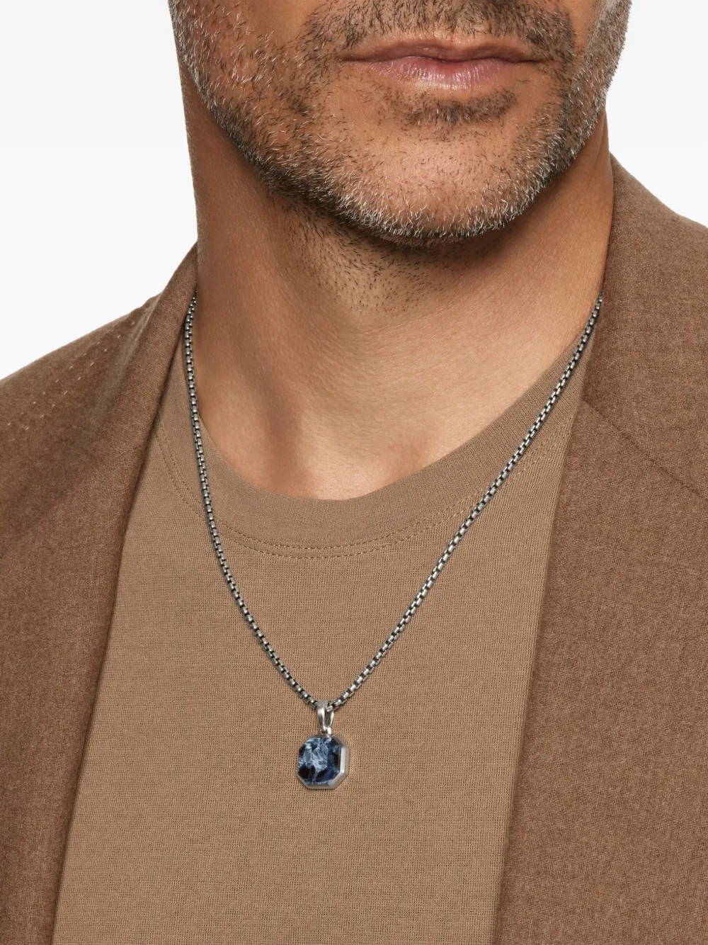David Yurman dije de amuleto Pietersite en plata de ley | Image 2