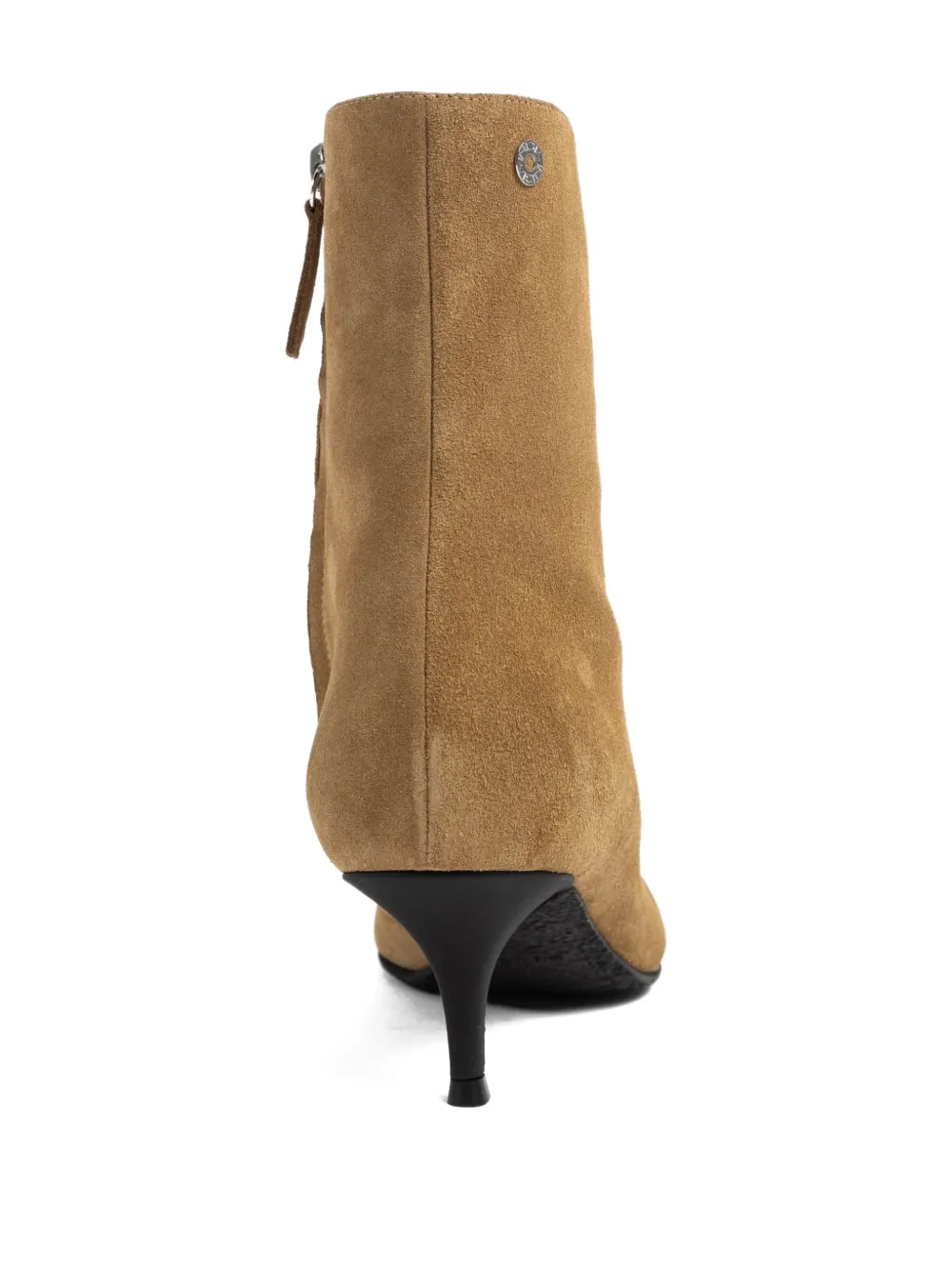  Vicini Pointed-toe Suede Boots - Brown 