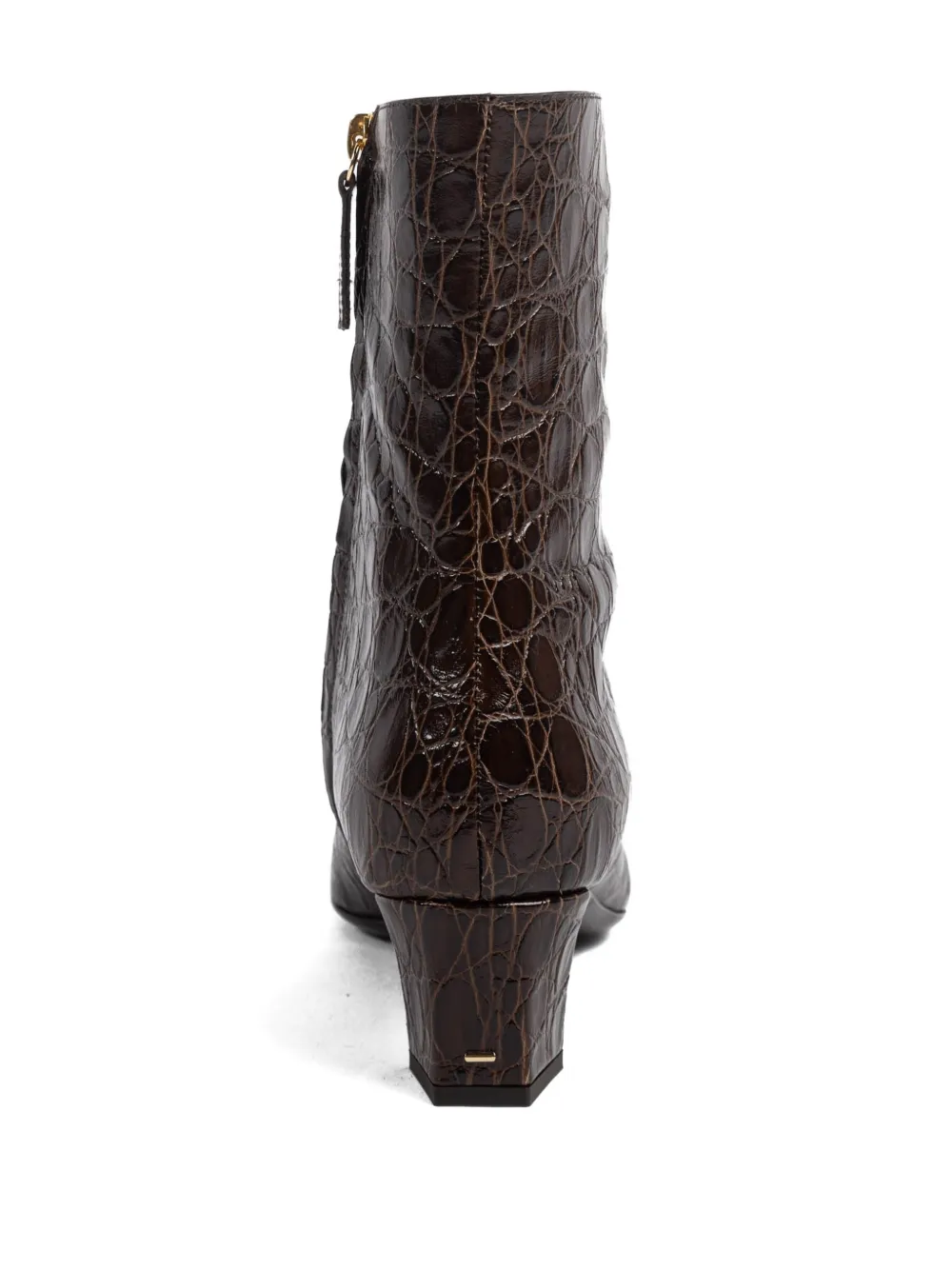Giuseppe Zanotti Brenda crocodile-effect boots Bruin