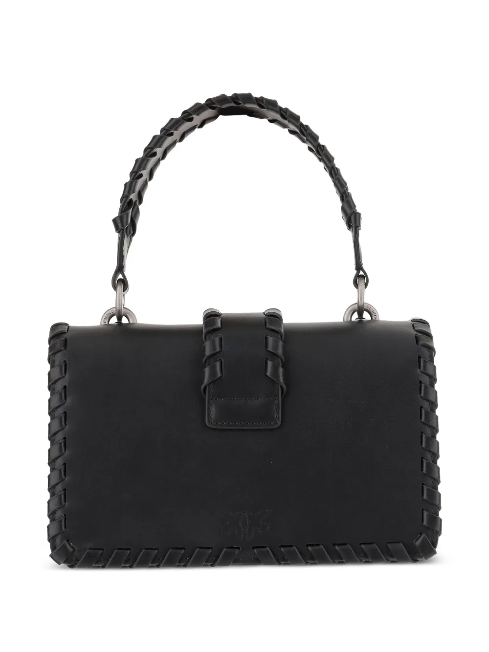 Pinko Mini Love One Cross Body Bag In Black