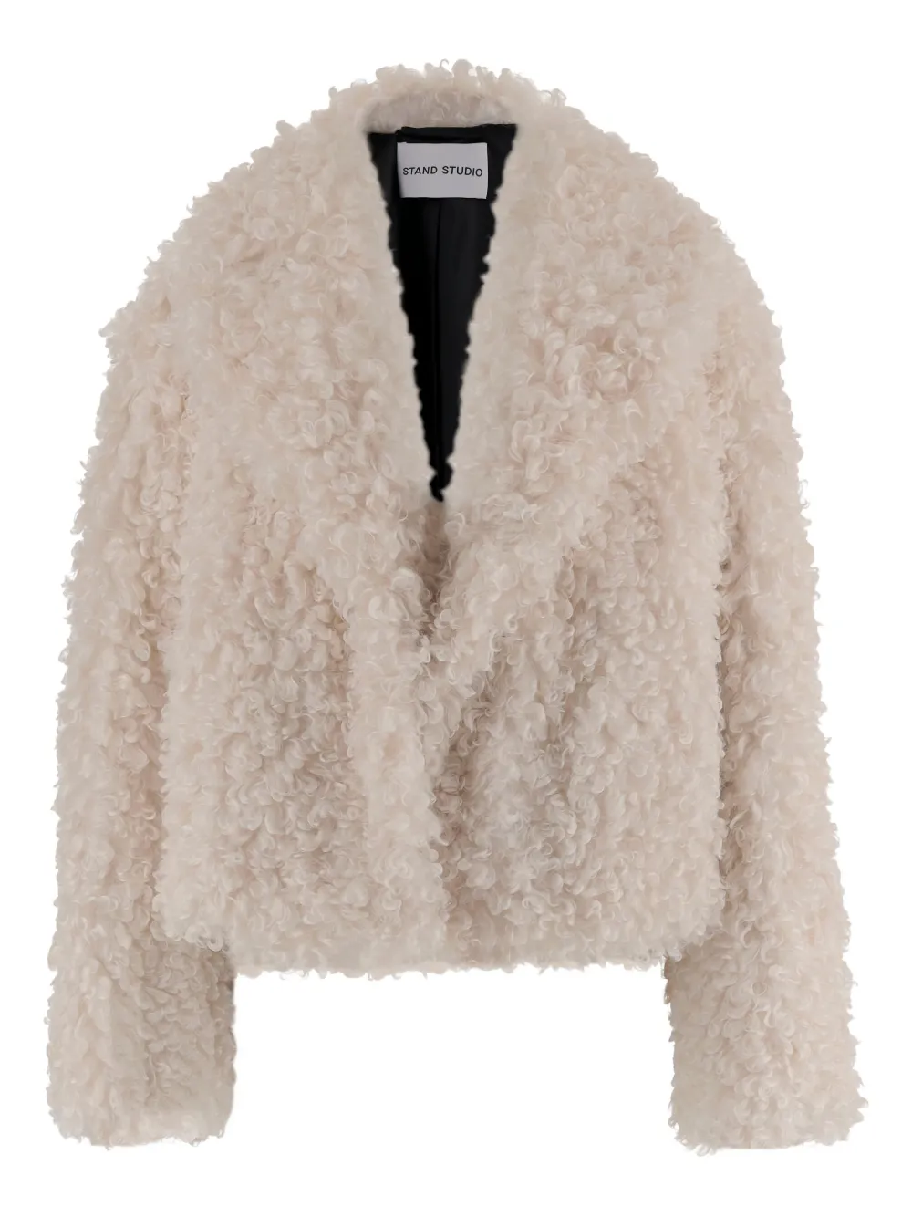 STAND STUDIO chaqueta con cuello ancho | neutro | Image 1