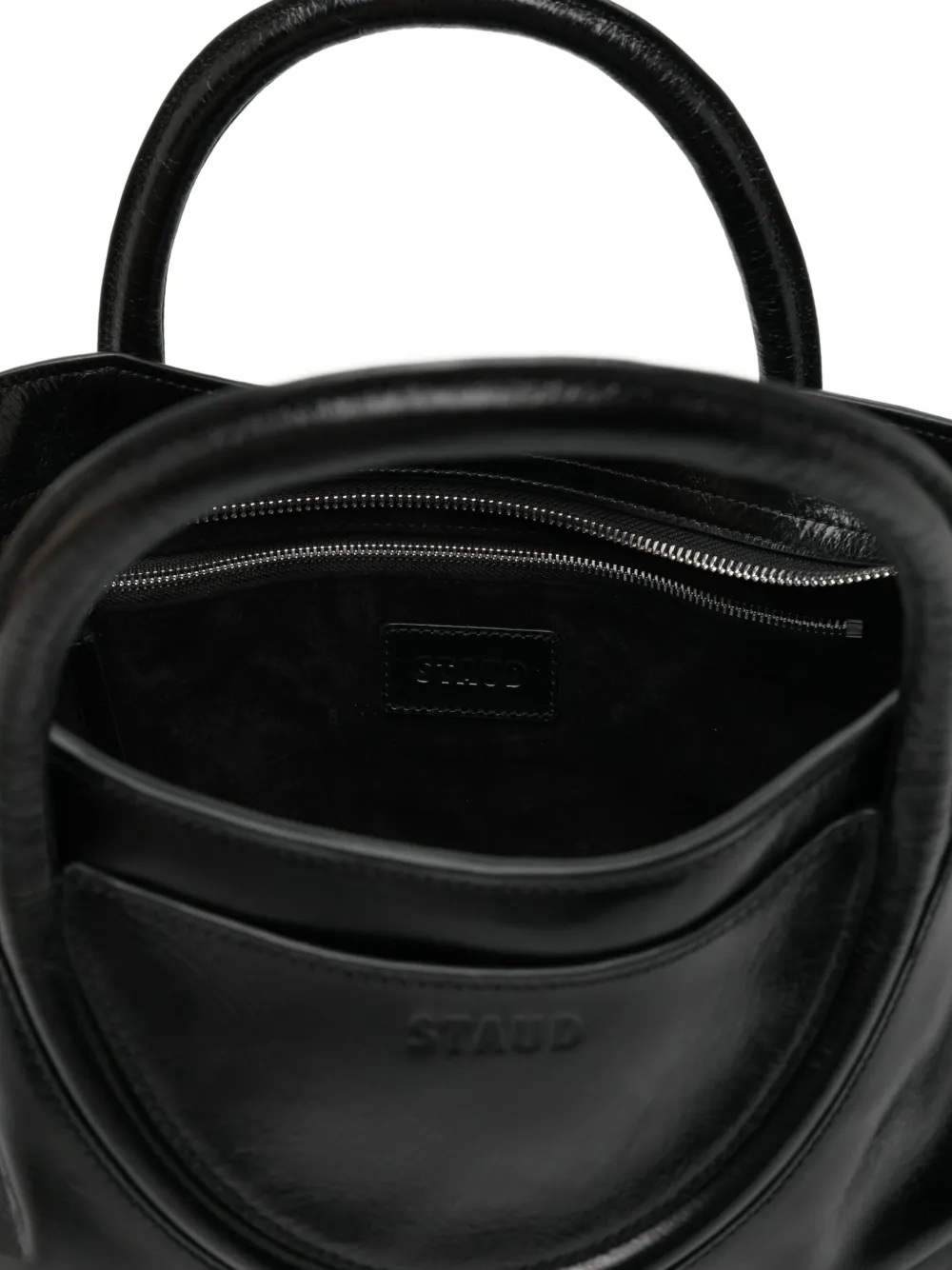 Staud Maude Tote Bag In Black