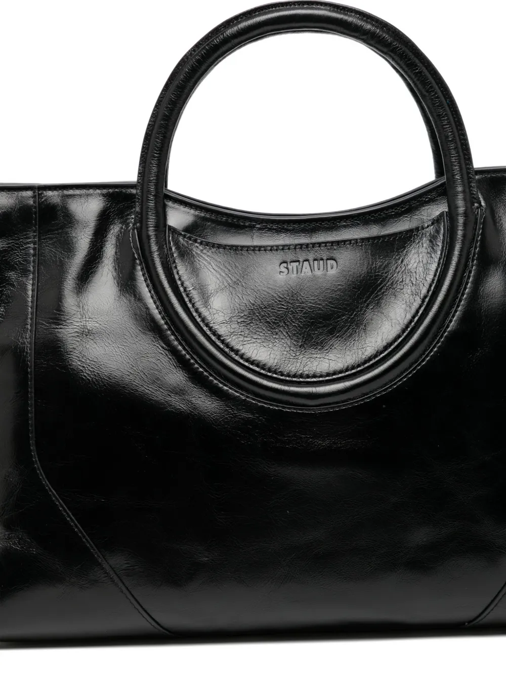 Staud Maude Tote Bag In Black