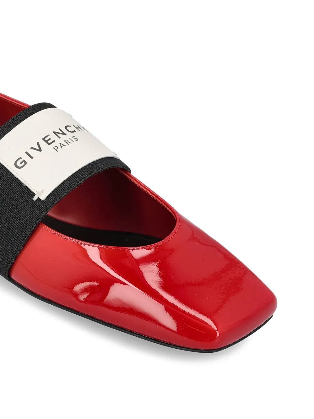 Givenchy Ballerina's met logobandje Rood