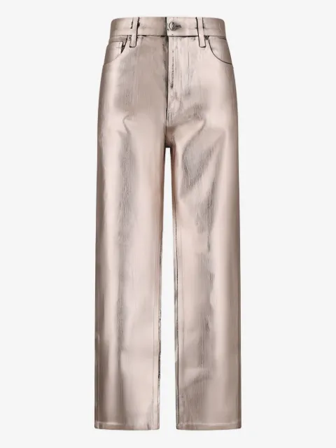 FRAME pantalon à taille ceinturée