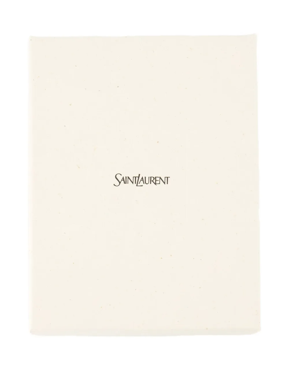 Saint Laurent Logo Card Holder In Blue