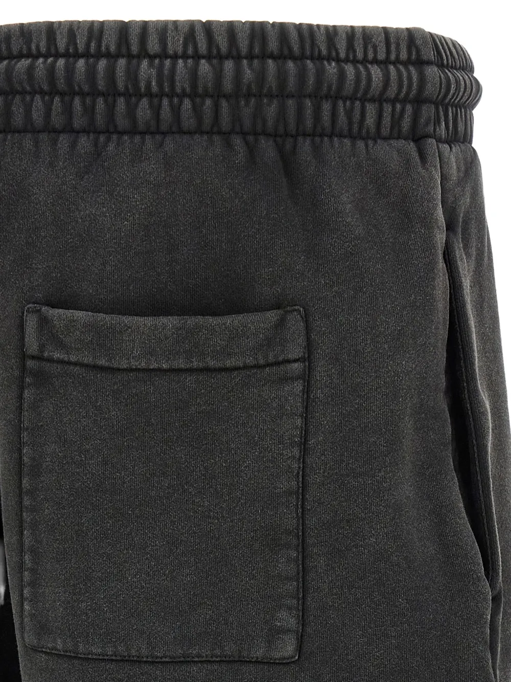 Off-white Outline Arrow Skate Bermuda Shorts In Gray