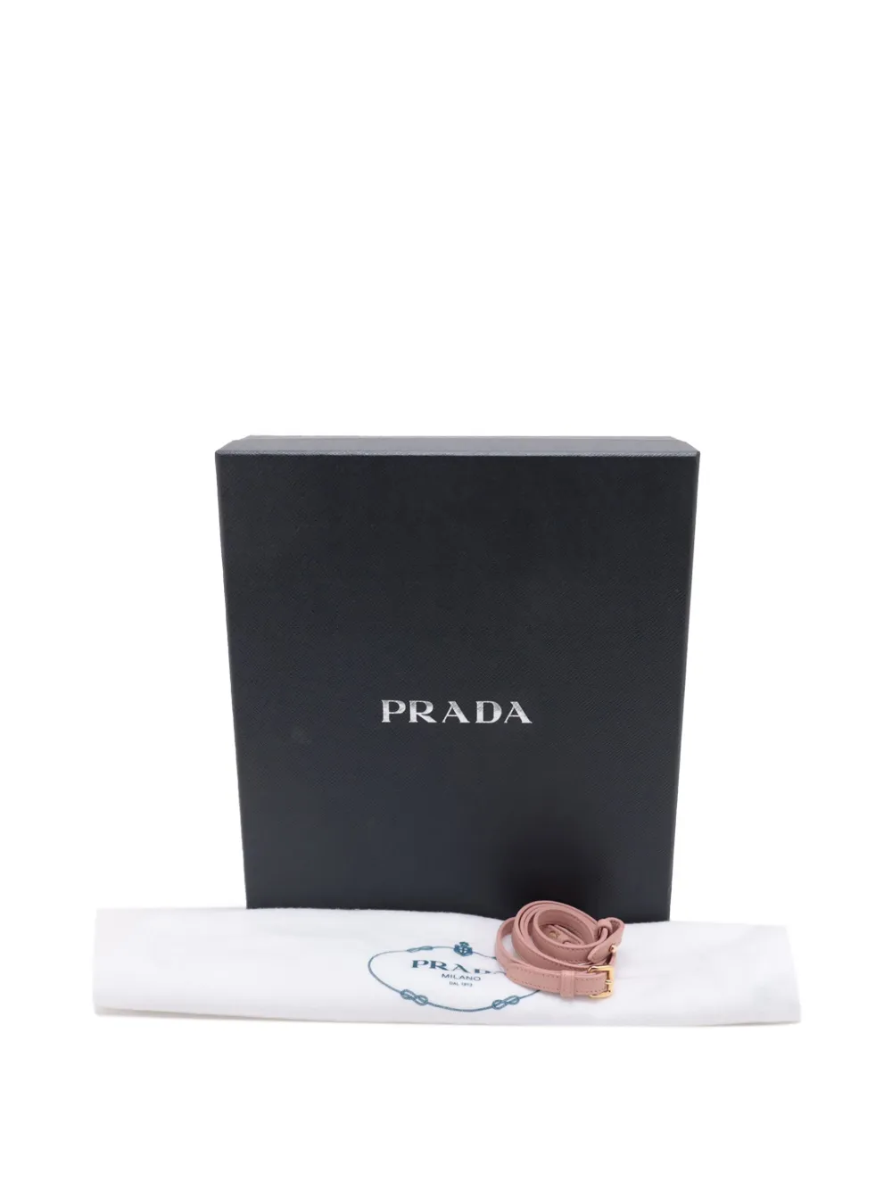 Prada Pre-Owned 2013-2025 Mini Shearling Triangle satchel | Pre-Owned | Image 2