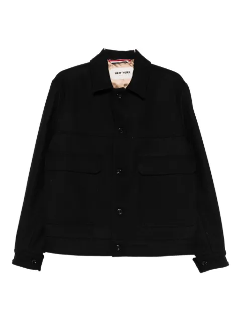New York Resident collared overshirt