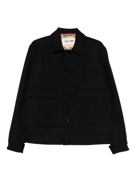 New York Resident collared overshirt