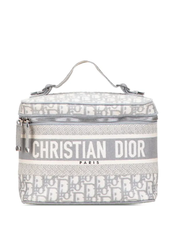 Christian Dior Pre-Owned Neceser Oblique Canvas Diortravel Case