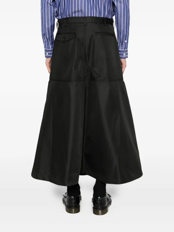 Comme des Garcons homme plus ラップスカート Comme Des Garçons Homme Plus Aラインスカート | ブラック | FARFETCH JP