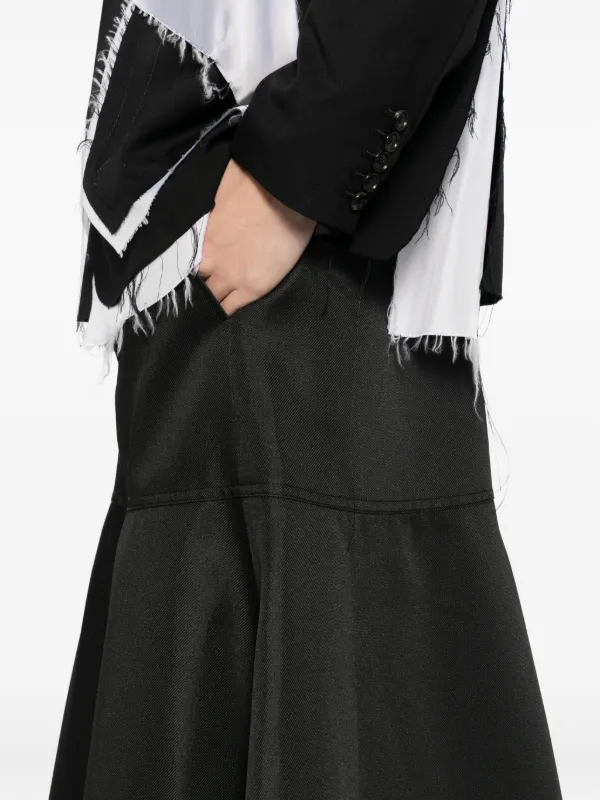 Comme Des Garçons Homme Plus a-line Skirt | Black | FARFETCH