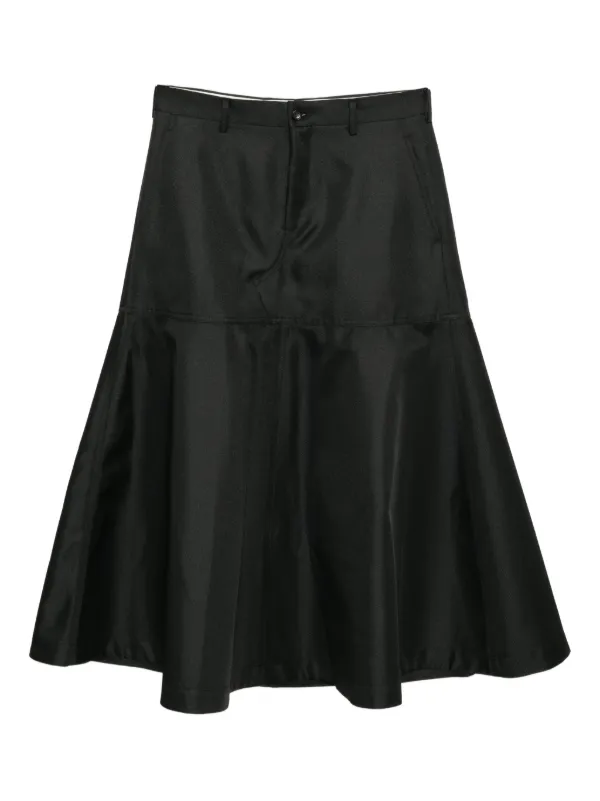 Comme Des Garçons Homme Plus a-line Skirt | Black | FARFETCH