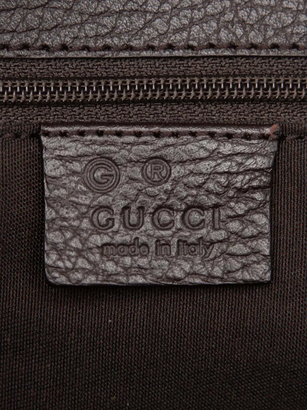 Pre-owned Gucci 2000-2015 Gg Canvas Gifford Tote Bag In Orange