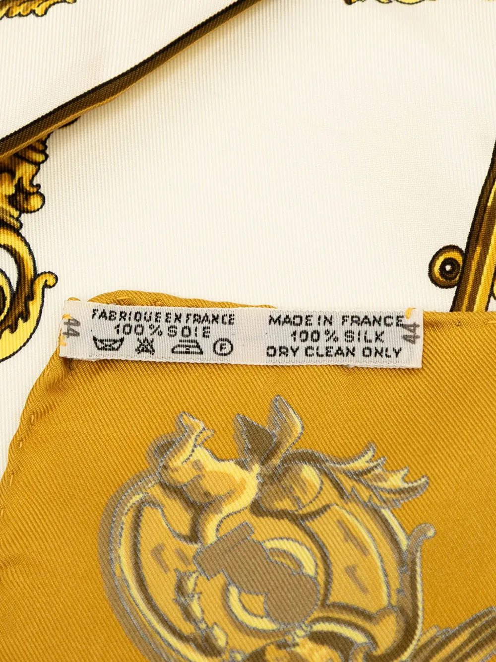 Hermès Pre-Owned mascada Keys Les Cles de seda 1986-1998 | Image 2
