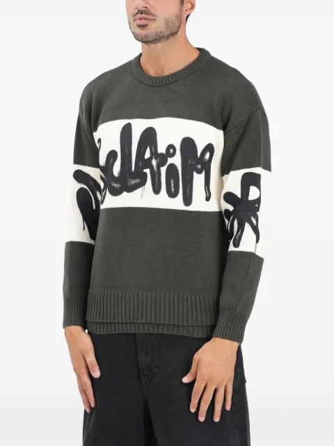 DISCLAIMER crew-neck sweater